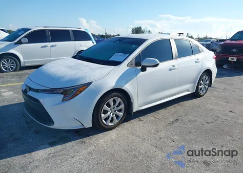 2025 Toyota Corolla Le z USA, uszkodzony, nr VIN 5YFB4MDE1SP266324